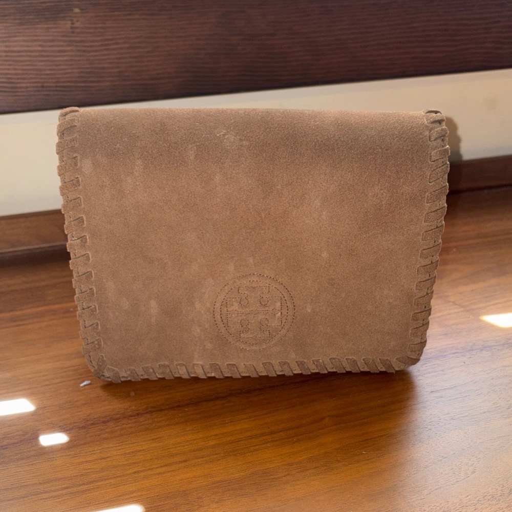 Tory Burch Marion Suede Crossbody